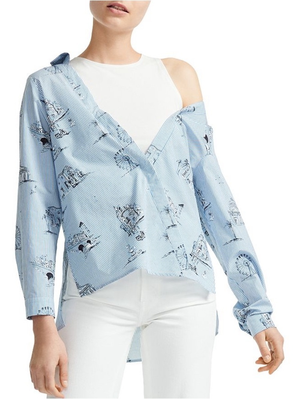Lasane Asymmetric Tank Underlay Top